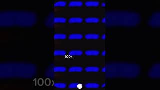 Pixels Zoomed in 100x #science #microscope #pixels