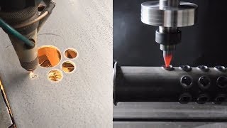 Most Satisfying With CNC Cutting Process in Modern Factory - Perfect Continuous Working Process