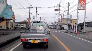 11月30日☔☁　井出の口地区～国道を湯前方向～小川地区～忠ヶ原地区～下原地区～原田川地区～旧道を人吉市方向～内門地区～松里地区～井出の口地区へと　音声案内しています