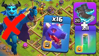 Easy 3-Star: TH17 Electro Boots RC Charge Mass Dragons Legend League Attacks!