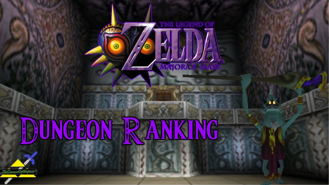 Majora's Mask - Dungeon Ranking - YouTube