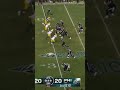 Jalen hurts most perfect Touchdown pass to Quez Watkins #nfl #shorts #viral