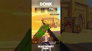 Donk's INSANE aim 🔥 against Eternal Fire in the BLAST Bounty Final! 💥 #donk #cs2 #blast