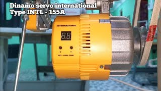 Dinamo servo INTERNATIONAL type INTL-155AA review