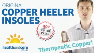 Try the Original Copper Heeler Insoles: As Seen In The Press