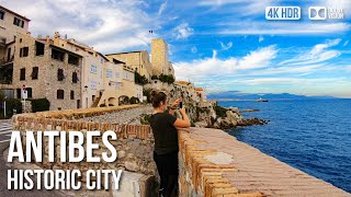 Visit Antibes,, The IdyllicTown On The Mediterranean - 🇫🇷 France [4K HDR] Walking Tour