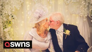 Lovebirds tie the knot in their 80s after they met on Plenty More Fish dating website | SWNS