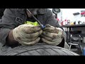 how to properly repair a tire