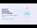 React Design Patterns for Beginners: Build Scalable & Maintainable Apps 🚀