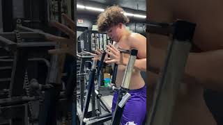 Custom Standing Chest Press Converging