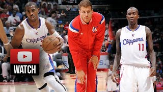 Chris Paul, Blake Griffin \u0026 Jamal Crawford Highlights vs Trail Blazers (2014.11.08) - 65 Pts Total!