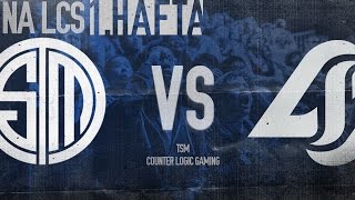 2016 NA LCS Bahar Mevsimi 1. Hafta - Team SoloMid vs Counter Logic Gaming