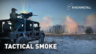 Rheinmetall‘s Rosy rapid obscuring system protects air assault vehicle Caracal