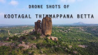 Drone Shots of Kootagal Thimmappana Betta | Ramanagara |  Kannada Vlog