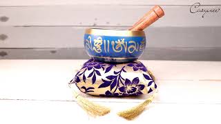 Cosynee Tibetan Singing Bowl - Dark Blue bowl