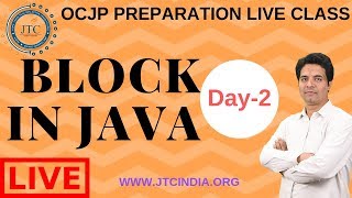 Core Java Live Class || OCJP Preparation || Instance & Static Block in Java by Som Sir Part-2