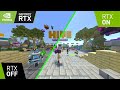 Hive Skywars with RTX is CRAZY...