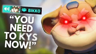 RAGEBAITING a TOXIC tank player in overwatch 2.