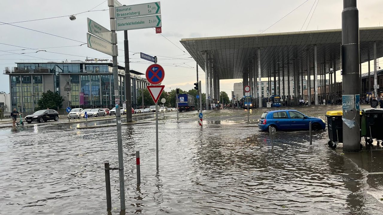 Schweres Unwetter In Nordhessen: Überschwemmungen Und Zahlreiche ...