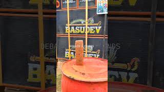 Basudev Sound Full Bass Checking With Water \u0026 Drum Jumping