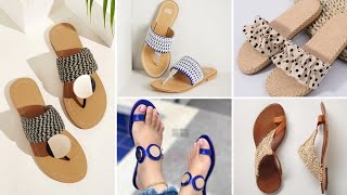 Trendy And Casual Summer Flat Chappal || Flat Sandals For Girls || Girls Foot Wear ||