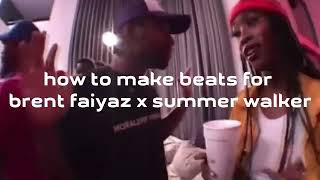 how to make smooth guitar r&b beats for brent faiyaz and summer walker | prod. swango