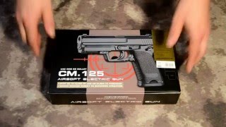 Cyma CM.125 (USP) - Holster Compability - Airsoft Manuals