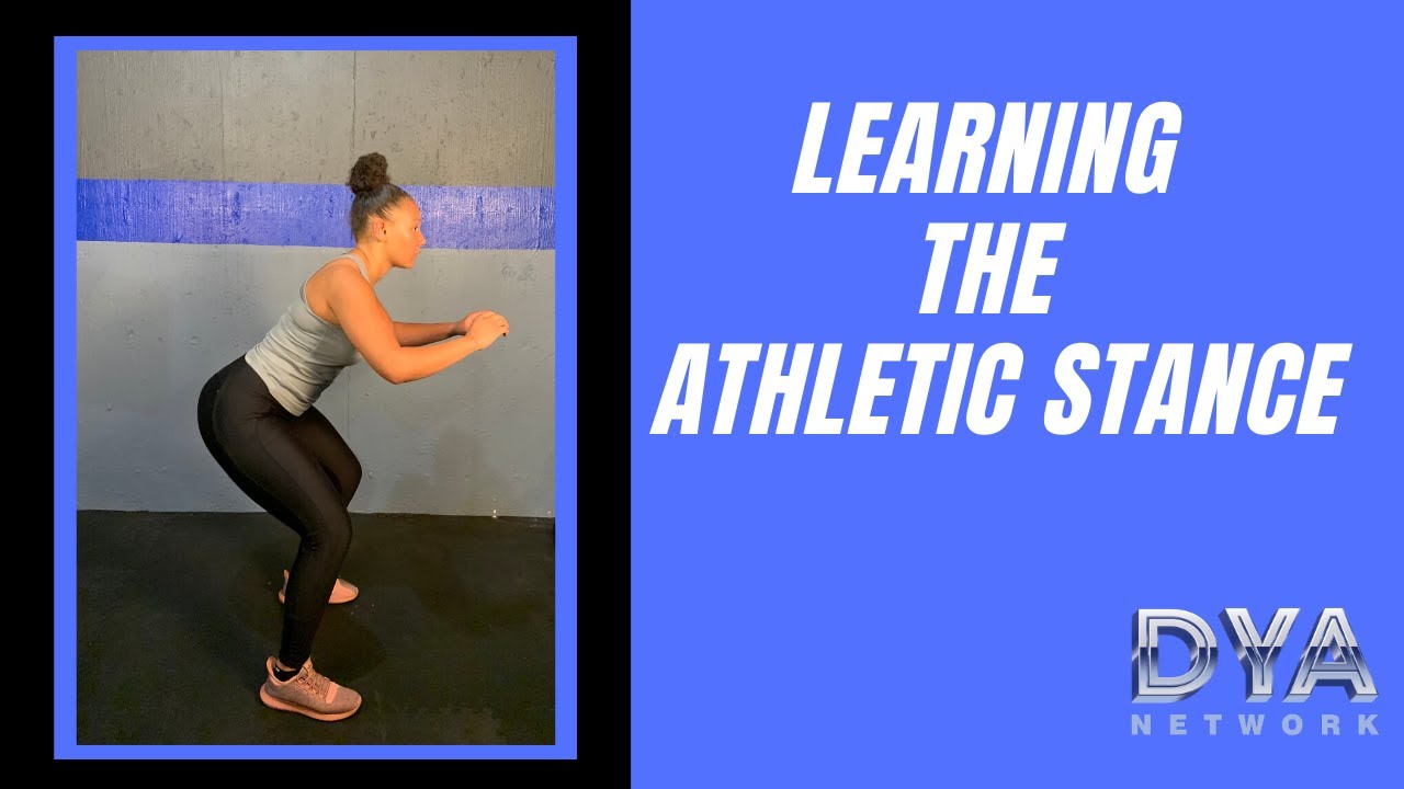 Teaching The Athletic Stance - YouTube