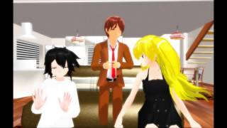 [MMD][Death Note]  L(Lawliet,Ryuzaki), Light, Misa -  Everybody