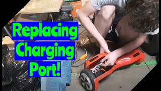 Replacing A Hoverboard Charging Port!