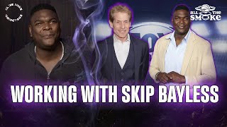 Keyshawn Johnson Explains What It's Like Working With Skip Bayless | ALL THE SMO