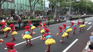 サニーグループよさこい踊り子隊　原宿表参道元気祭　スーパーよさこい2017　表参道アヴェニュー　４K　2017 8 27