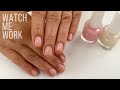 Removing CND Shellac, peeling, manicure & switching to Dazzle Dry polish. Nail technician explains.