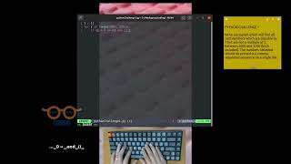 Learning Python Fast and Simple - Challenge 1 : For ... Loop | ASMR Programming