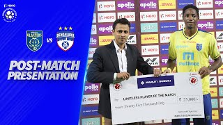 Post-Match Presentation - Kerala Blasters FC 2-1 Bengaluru FC | Hero ISL 2019-20