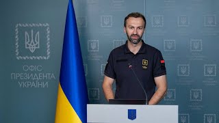 Брифінг Сергія Лещенка, радника керівника Офісу Президента