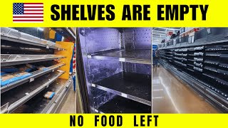 Empty Shelves at Grocery Stores — The American Crisis No One Is Prepared For Is Here, and It’s Worse
