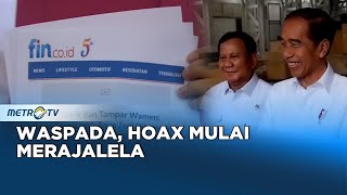 Waspada, Hoax Mulai Merajalela