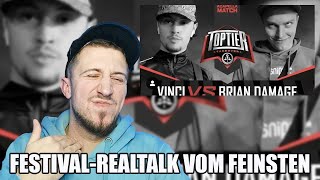 BRIAN DAMAGE VS VINCI REACTION // YARAMBO MACHT MIESE