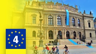 EuroVelo 4- Central Europe Route in Prague, Czechia | European cycle route network