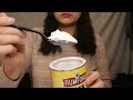 big spoonfuls of rumford corn starch asmr eating