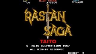 タイトー ラスタンサーガ エンディング/Taito Rastan Saga ending