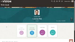 Time and Labor | How do I enter time with the Web Clock?