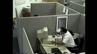 Funny Things   Funny Videos   Crazy Mad Aggravated Office WOrker Flips out!   funny clips