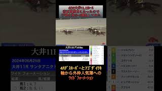 【馬券勝負】帝王賞前日だから大井競馬予習の為11.12R勝負してみた #競馬 #馬券 #大井競馬