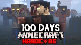 I Spent 100 Days in a Zombie Apocalypse in Minecraft...
