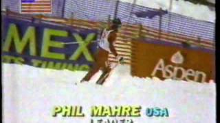 1983 Aspen and Vail World Cup Races - Phil Mahre, Marc Ghiradelli and Ingemar Stenmark