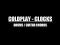 Coldplay - Clocks (Drum Tracks, Lyrics, Chords)
