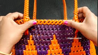 Basket Border Design Making And 3 Roll Tape Basket Measurement