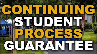 UC Irvine - Undergraduate Continuing Student - Guarantee